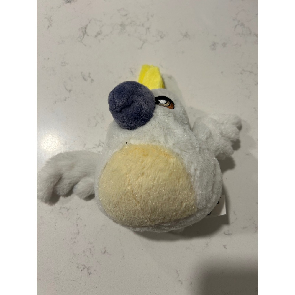 Angry Birds Rio Nigel Cockatoo Plush White Bird Movie Villain Commonwealth 2011‎